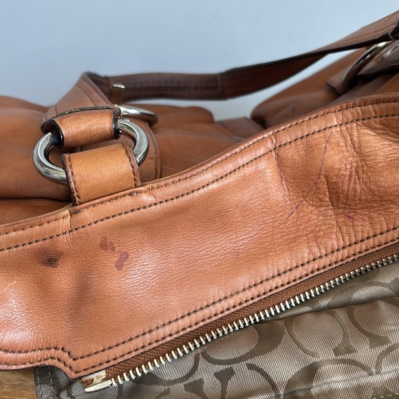 Coach Vintage Soho 6468 Brandy Tan Leather Shoulder Bag - Picture 13 of 16
